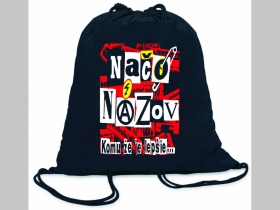 Načo Názov  Komuže je lepšie...ľahké sťahovacie vrecko ( batôžtek / vak ) s čiernou šnúrkou, 100% bavlna 100 g/m2, rozmery cca. 37 x 41 cm